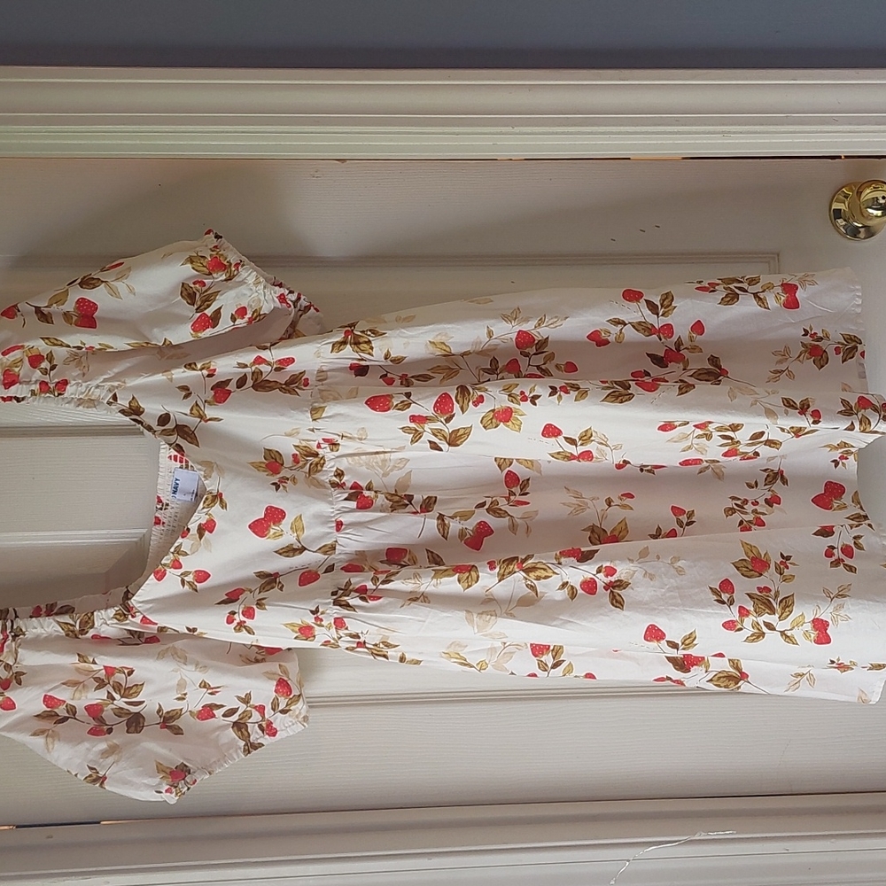 Adorable strawberry dress